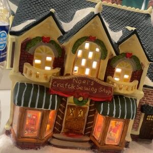 Noel’s  craft and sewing shop. Charisma’s village